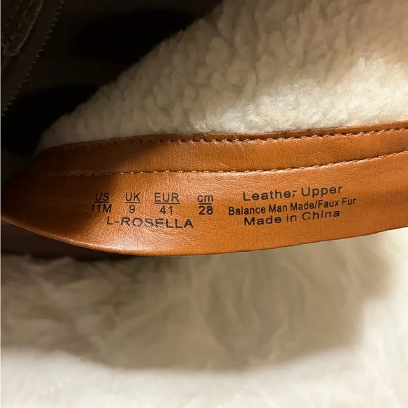 Franco Sarto Women's Olive Suede Lace-Up Boots, size 11, EUC - Picture 12 of 13